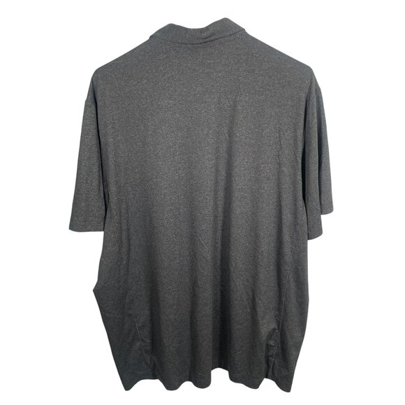 UNTUCKit Polo Shirt Mens Size 2XL XXL Gray Golf Office Polyester Spandex SS - Picture 6 of 6